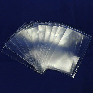 10 PCS Credit Card Sized Wallet Pocket 2X Magnifier Magnifying Reading Glass