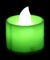 6 PCs Color Changing LED Flameless Tealight Candles with Frosted Holders
