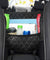 Car Net Pocket Handbag Holder Black PU Leather Between Car Seat Storage US