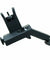Front and Rear Flip Up 45 Degree Offset Rapid Transition Backup Iron Sight