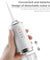 Cordless Water Flosser Dental Oral Irrigator Travel Teeth Cleaner Floss Pick