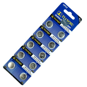 10 PCS LR44 AG13 357 LR1154 1.5V Alkaline Battery for Watch Lighter US Free ship