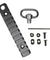 3 5 8 10-Slot KeyMod M-LOK Picatinny Rail Section & Push Button QD Sling Swivel