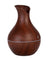 Essential Oil Diffuser Humidifier Aromatherapy Walnut Wood Grain Vase Aroma LED