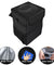 Car Trash Can with Lid Garbage Bag for Vehicle Portable Leak Water Proof Black 