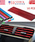 10 PCS Car Interior Air Conditioner Outlet Decoration Stripes Cover Accessories