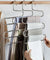 Trousers Hanger 5 Layers S Shape Pants Scarf Hanger Holder Closet Space Saver