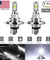 2x H4 9003 HB2 6000K Super White CSP LED Headlight Bulb Kit High  Beam Canbus