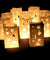10X Paper Bag Party Street Decoration LED Color Changing Tealight Candle Holiday