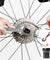 Bike Repair Tool 6 PCS Kit Crank Chain Cutter Extractor Bracket Freewheel Puller