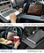 Car Steering Wheel Tray Desk Two Sided For Laptop Drink Food Work Table Holder