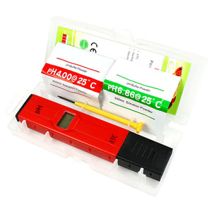 Pocket Digital pH Meter Tester Pen 0.05pH - ATC Waterproof for Pool Aquarium Lab