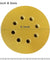 60 80 120 150 220 Grit 5" Sanding Discs Orbital Sander Paper Sheet Hook Loop Pad