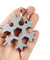 1/3pcs 18-in-1 Snowflake Multi-Tool Carbon Steel Multitool Screwdriver Opener