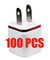 100x USB Wall Charger AC Power Adapter US Outlet For iPhone 5 6 7 8 X 11 12 13