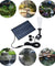 Solar Power Fountain Submersible Floating Water Pump Bird Bath Pond Garden Pool