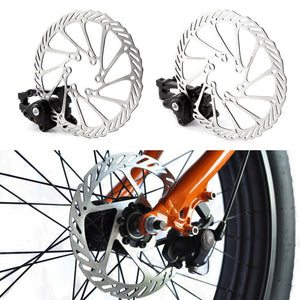 Bike Disc Brake Front & Rear Disc 160 mm Rotor Brake Kit for Mountain Bicycle