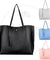 Women Synthetic Leather Handbag Shoulder Ladies Purse Messenger Satchel Tote Bag