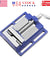 2.5"  3" 4" Bench Vise Clamp Table Flat Drill Press Vice Milling Machine Blue