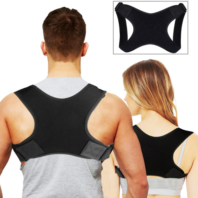 Back Posture Corrector Shoulder Straight Support Brace Belt Therapy Men Women