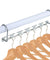 6 Pack Metal Wonder Closet Hanger Organizer Hook Space Saving Clothes Rack NEW
