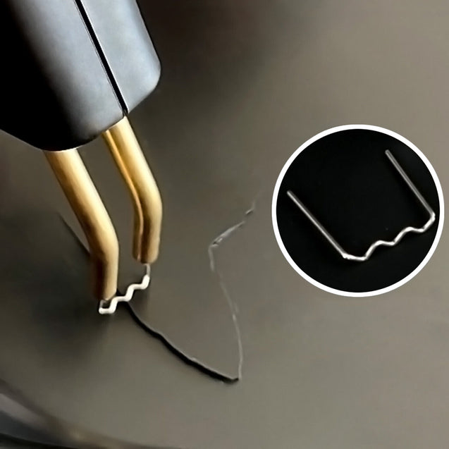 600X Hot Staples for Car Bumper Fender Welder Stapler Plastic Welding Repair Kit