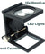 10X 30mm Foldable Lighted Magnifier / Loupe Jewelry Photo Sewing Thread Counter