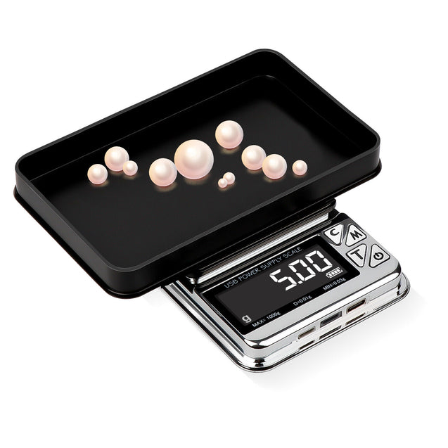 1000g x 0.01 USB Charging Small Kitchen Scale Mini Jewelry Electronic Scale