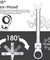 12PCS 8-19mm Metric Flexible Head Ratcheting Wrench Combination Spanner Tool Set