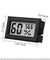 Digital LCD Hygrometer Humidity Meter Tester Reptile Temperature Thermometer US