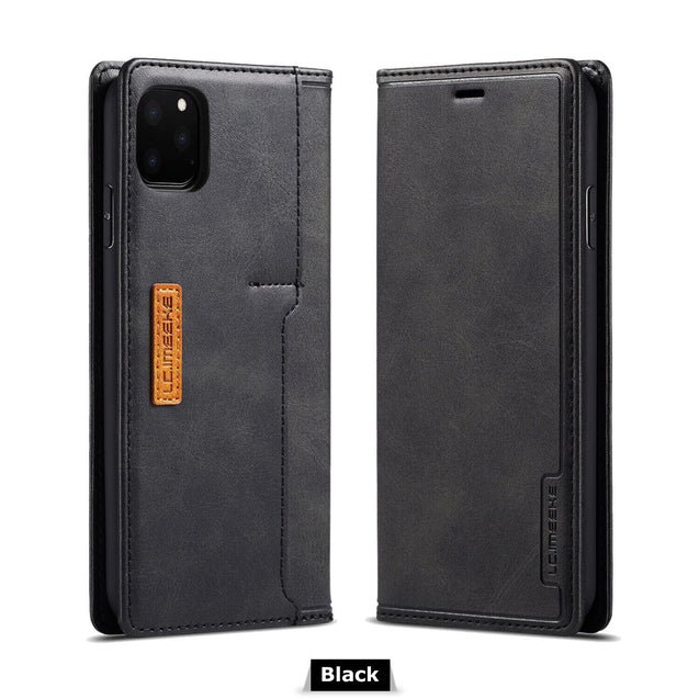 Synthetic Leather Wallet Magnetic Cover Card Case For iPhone 12 Mini 11 PRO MAX 