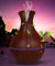 Essential Oil Diffuser Humidifier Aromatherapy Walnut Wood Grain Vase Aroma LED