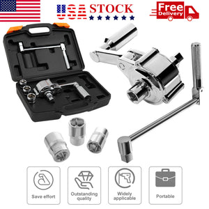 1/2" Torsional Torque Multiplier Wrench Lug Nut Remover 17 19 21 Tire Change NEW