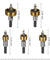 5PCS Hole Serration Kit HSS Steel Drill Bit Set Cutter Tool For Metal Wood Alloy