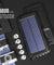 25000mAh Solar Power Bank Battery Dual USB Waterproof Charger for Phone 3 Color