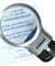 3X Illuminated Magnifier 3" Lighted Magnifying Glass LED Folding Stand
