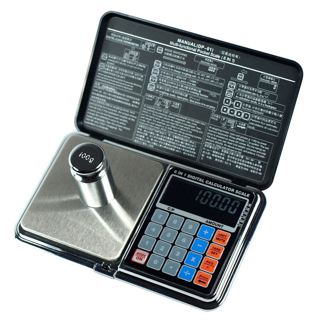 500g x 0.01g Digital Pocket Scale High Precision w/ Pieces Counting / Calculator