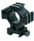 Laser Light Scope Ring Mount with Tri Picatinny rail + 30mm to 1" Reducer Insert