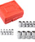 14 PCS E Torx Star Female Bit Socket Set 1/2" 3/8" 1/4" Drive E4 - E24 with Case