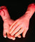 Halloween Decoration Blood Severed Limbs Hands Feet Horror Chop Shop Prop Party