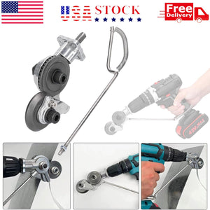 Electric Drill Plate Cutter Sheet Metal Nibbler Precise Cutting Sheet Cutter