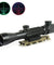 3-9x40 Tactical Rifle Scope Red & Green illuminated Optical Gun Scope with Rails