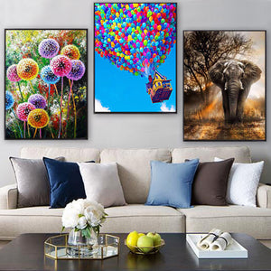 12" x 16" 5D DIY Diamond Painting Cross Stitch Art Painting w/ Accessories Kits