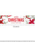 Large 6ft Merry Christmas Banner Sign Santa Claus Xmas Outdoor Garden Decoration