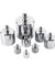 8 pcs calibration weight set 10g 20g 50g 100g 200g 500g - 1000g 1Kg total weight