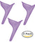 3/5PCS Portable Female Urinal Funnel Camping Travel Toilet Stand Pee Device