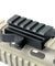Quick Release  .5" Low Profile Riser QR Block Mount for Picatinny / Weaver Rail