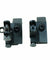 Front and Rear Flip Up 45 Degree Offset Rapid Transition Backup Iron Sight