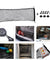 Car Trunk Cargo Organizer Storage Elastic Mesh Net Holder 4 Hooks Nylon 