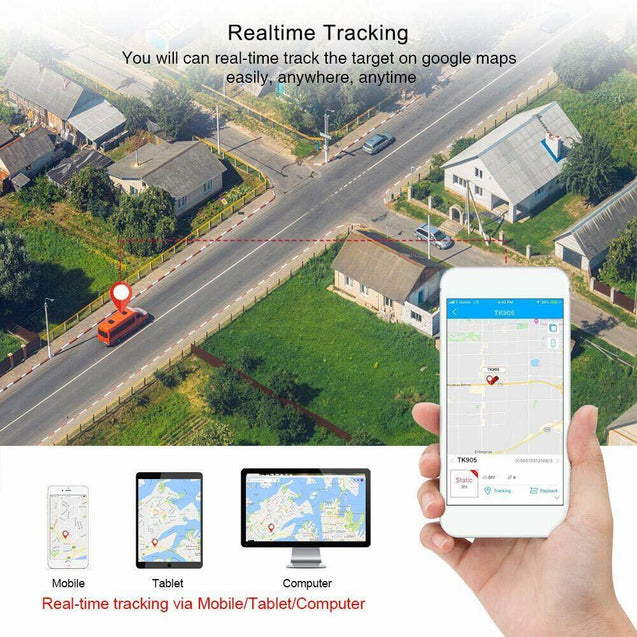 OBD 2 GPS Tracker Real Time Vehicle Tracking Locator OBDII Device for Car Truck 